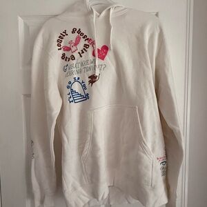 Lonely Ghost Cream Hoodie